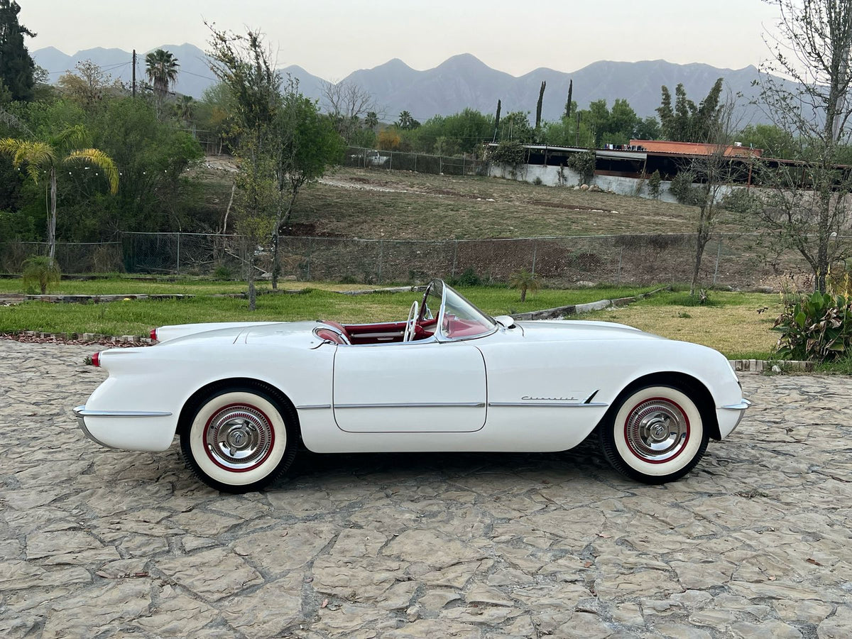 Corvette 1954 C1 primera línea y generación